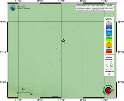 Mappa MCS - località