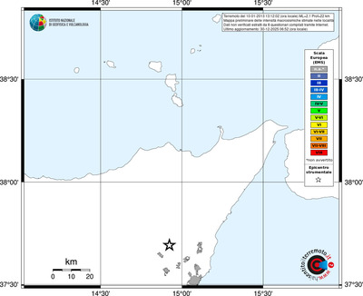 Mappa EMS - territori località