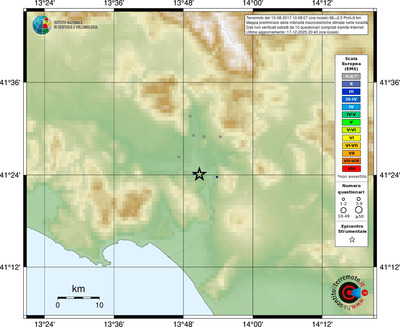 Mappa EMS - località