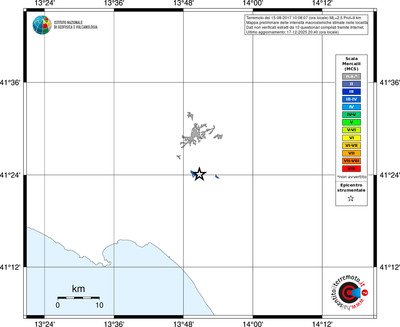 Mappa MCS - territori località