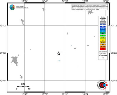 Mappa EMS - territori località