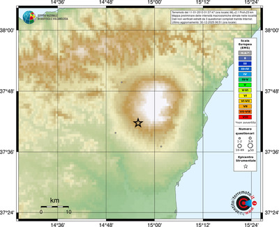 Mappa EMS - località