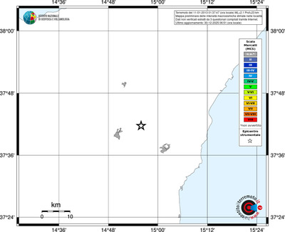Mappa MCS - territori località