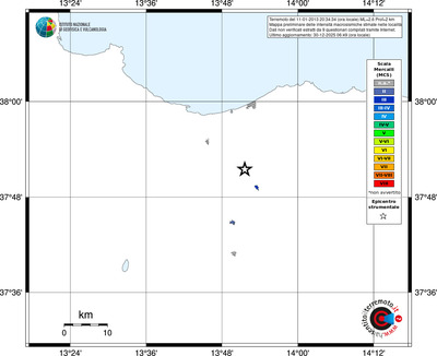 Mappa MCS - territori località