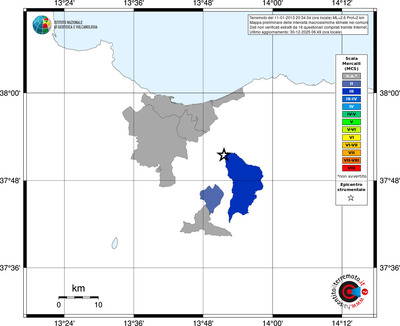 Mappa MCS - territori comuni