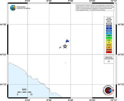 Mappa MCS - territori località