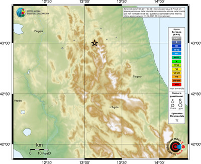 Mappa EMS - località