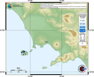 Mappa comuni con almeno 3 questionari
