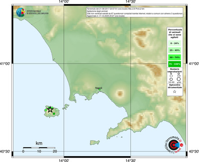 Mappa comuni con almeno 3 questionari
