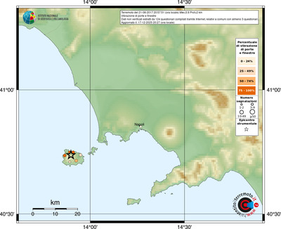 Mappa comuni con almeno 3 questionari