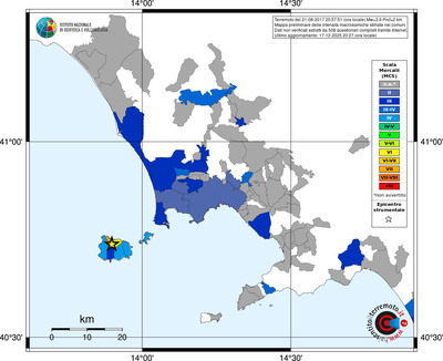 Mappa MCS - territori comuni