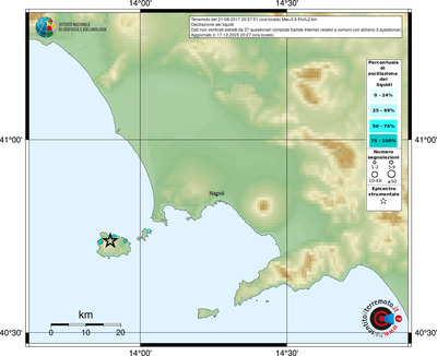 Mappa comuni con almeno 3 questionari