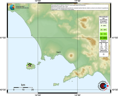 Mappa comuni con almeno 3 questionari