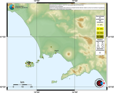 Mappa comuni con almeno 3 questionari
