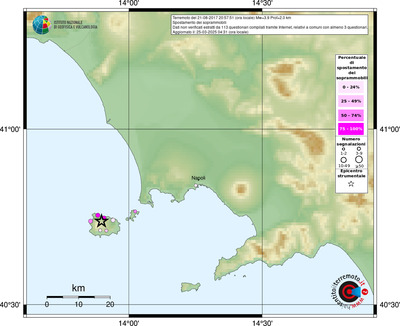 Mappa comuni con almeno 3 questionari