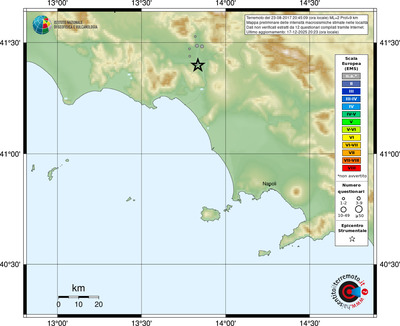 Mappa EMS - località
