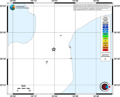 Mappa EMS - territori località