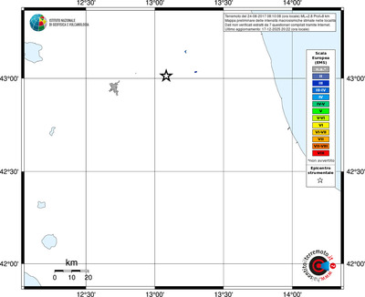 Mappa EMS - territori località