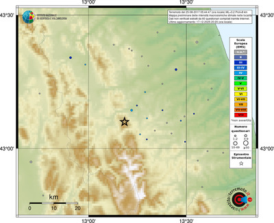 Mappa EMS - località