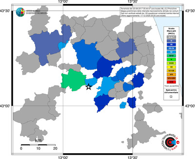 Mappa MCS - territori comuni