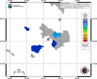 Mappa MCS - territori comuni