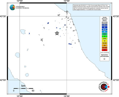 Mappa MCS - territori località