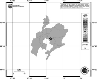 Mappa MCS - territori comuni