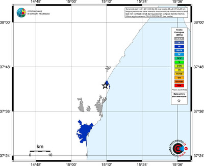 Mappa EMS - territori località