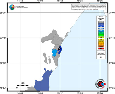 Mappa MCS - territori comuni