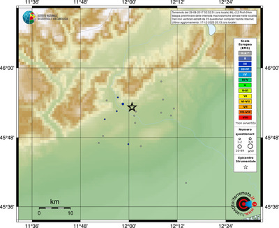 Mappa EMS - località
