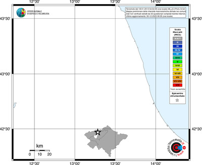 Mappa MCS - territori comuni