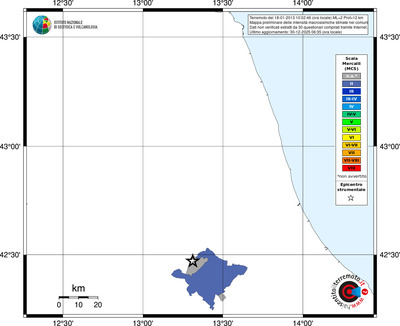 Mappa MCS - territori comuni