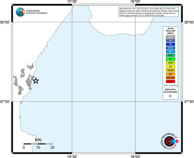 Mappa MCS - territori località