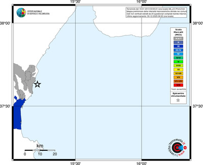Mappa MCS - territori comuni