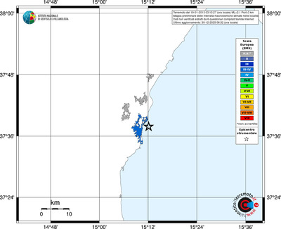 Mappa EMS - territori località