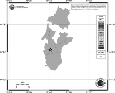 Mappa MCS - territori comuni
