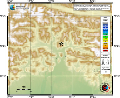 Mappa EMS - località