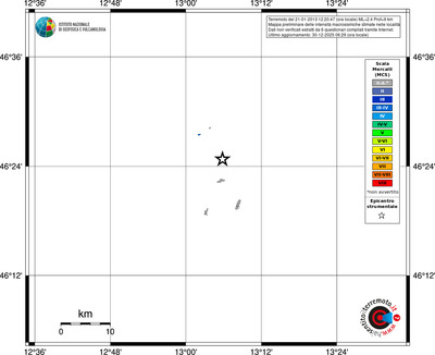 Mappa MCS - territori località