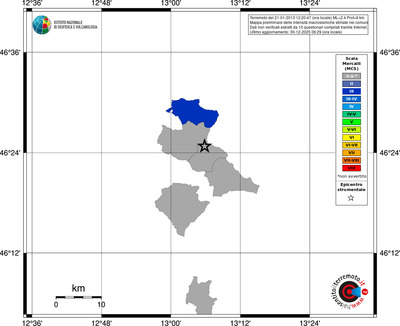 Mappa MCS - territori comuni
