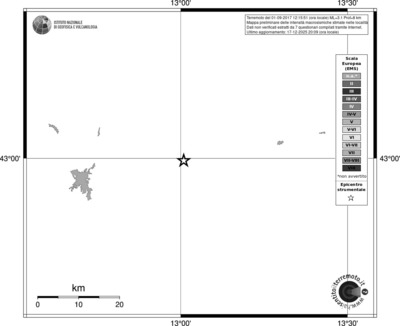 Mappa EMS - territori località