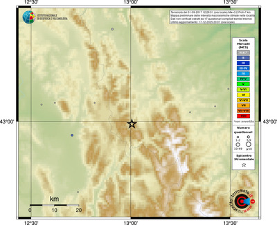 Mappa MCS - località