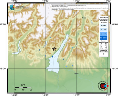 Mappa comuni con almeno 3 questionari