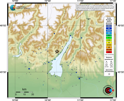Mappa EMS - località