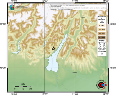 Mappa comuni con almeno 3 questionari