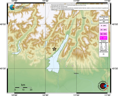 Mappa comuni con almeno 3 questionari