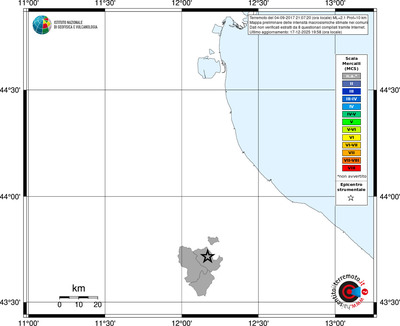 Mappa MCS - territori comuni