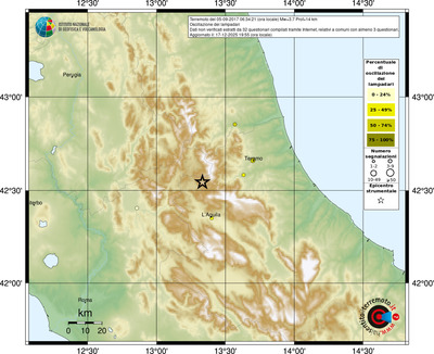 Mappa comuni con almeno 3 questionari