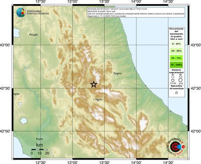 Mappa comuni con almeno 3 questionari