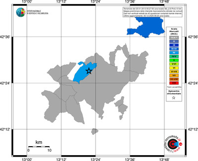 Mappa MCS - territori comuni