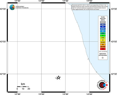 Mappa MCS - territori località